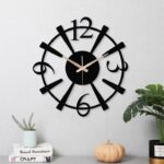 Wall Clock Latin Art